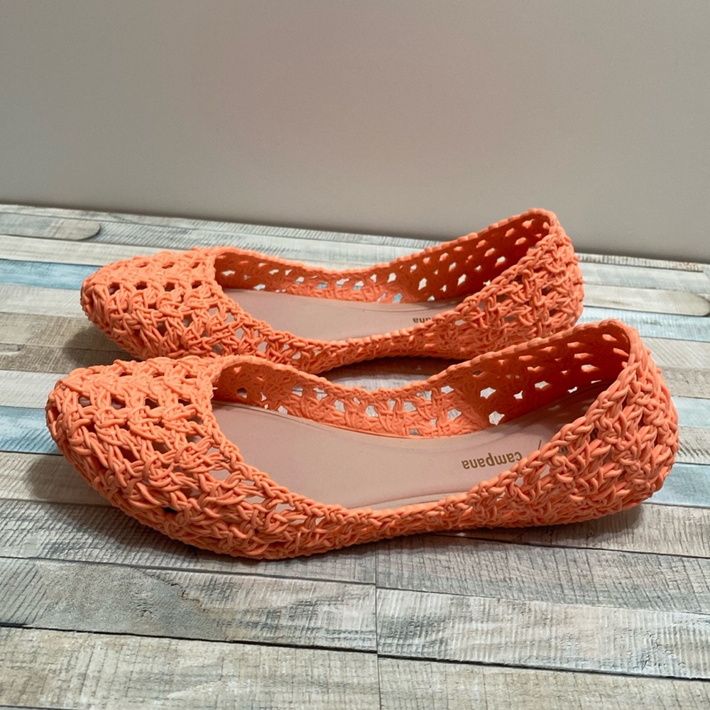 Melissa Campana Crochet Jelly  Flats - Picture 2 of 10